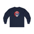 Grateful Dead - Philadelphia Baseball Stealie Grateful Dead Long Sleeve Tee - MLB - StealieShop